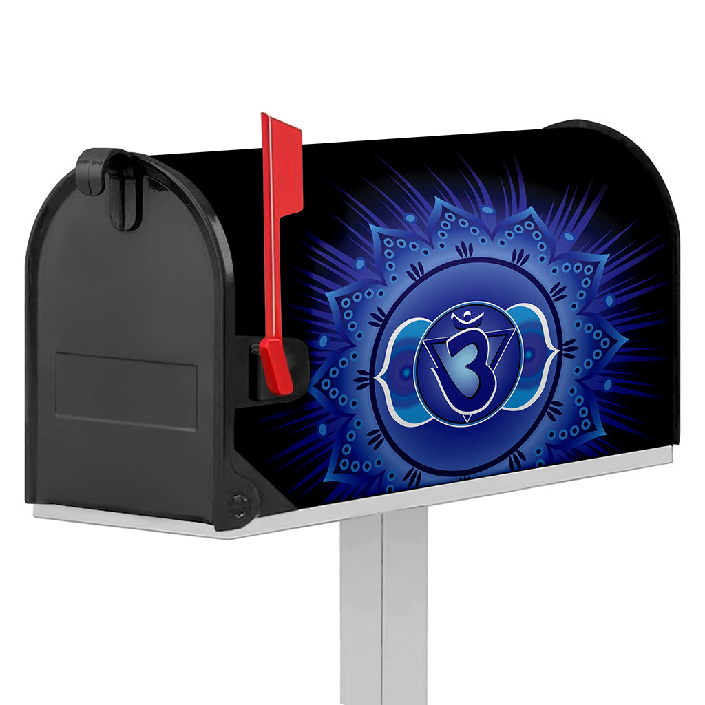 Ajna Chakra Mandala Print Mailbox Cover