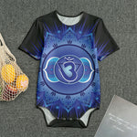 Ajna Chakra Mandala Print Men's Bodysuit