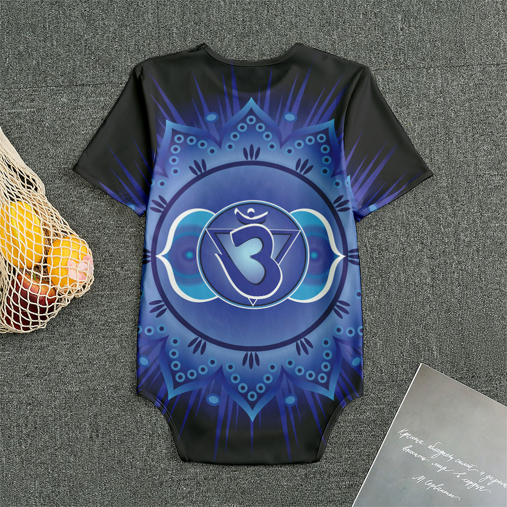 Ajna Chakra Mandala Print Men's Bodysuit