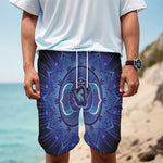 Ajna Chakra Mandala Print Men's Cargo Shorts