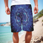 Ajna Chakra Mandala Print Men's Cargo Shorts