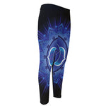 Ajna Chakra Mandala Print Men's Compression Pants