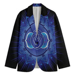 Ajna Chakra Mandala Print Men's Cotton Blazer
