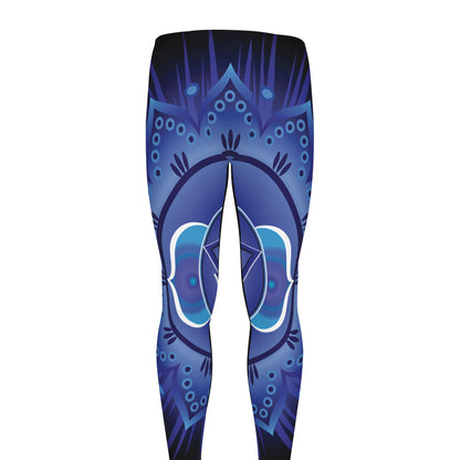 Ajna Chakra Mandala Print Men's leggings