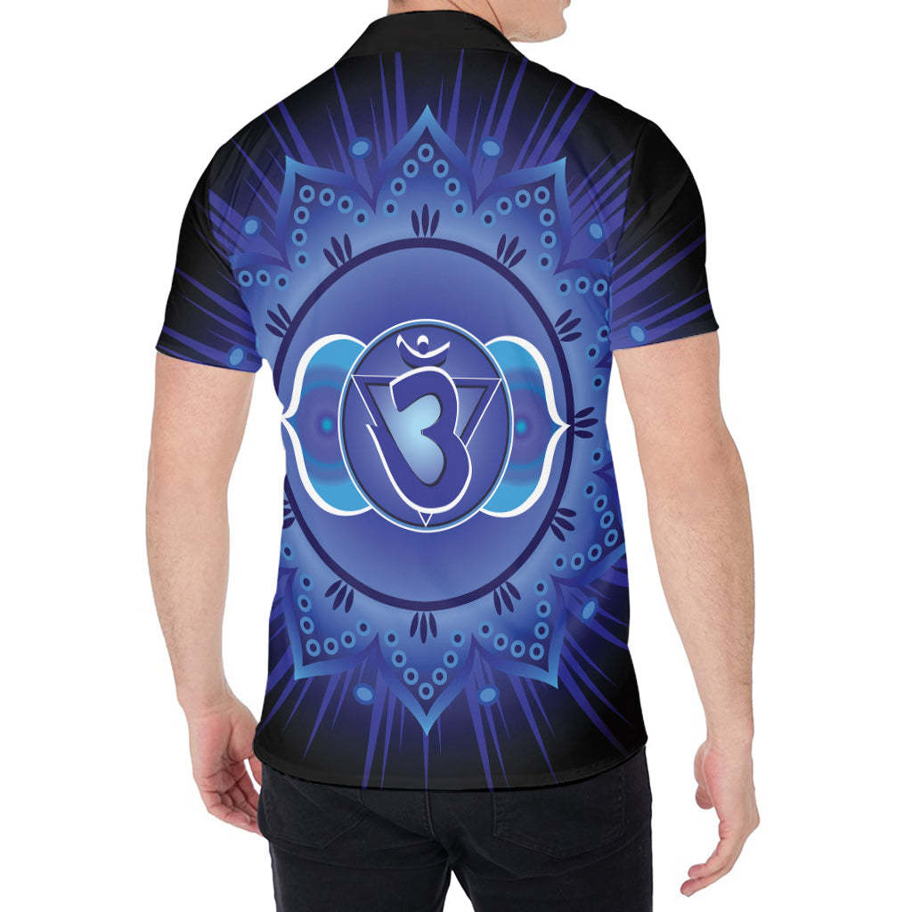 Ajna Chakra Mandala Print Men's Shirt