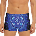 Ajna Chakra Mandala Print Men's Short Boxer Briefs
