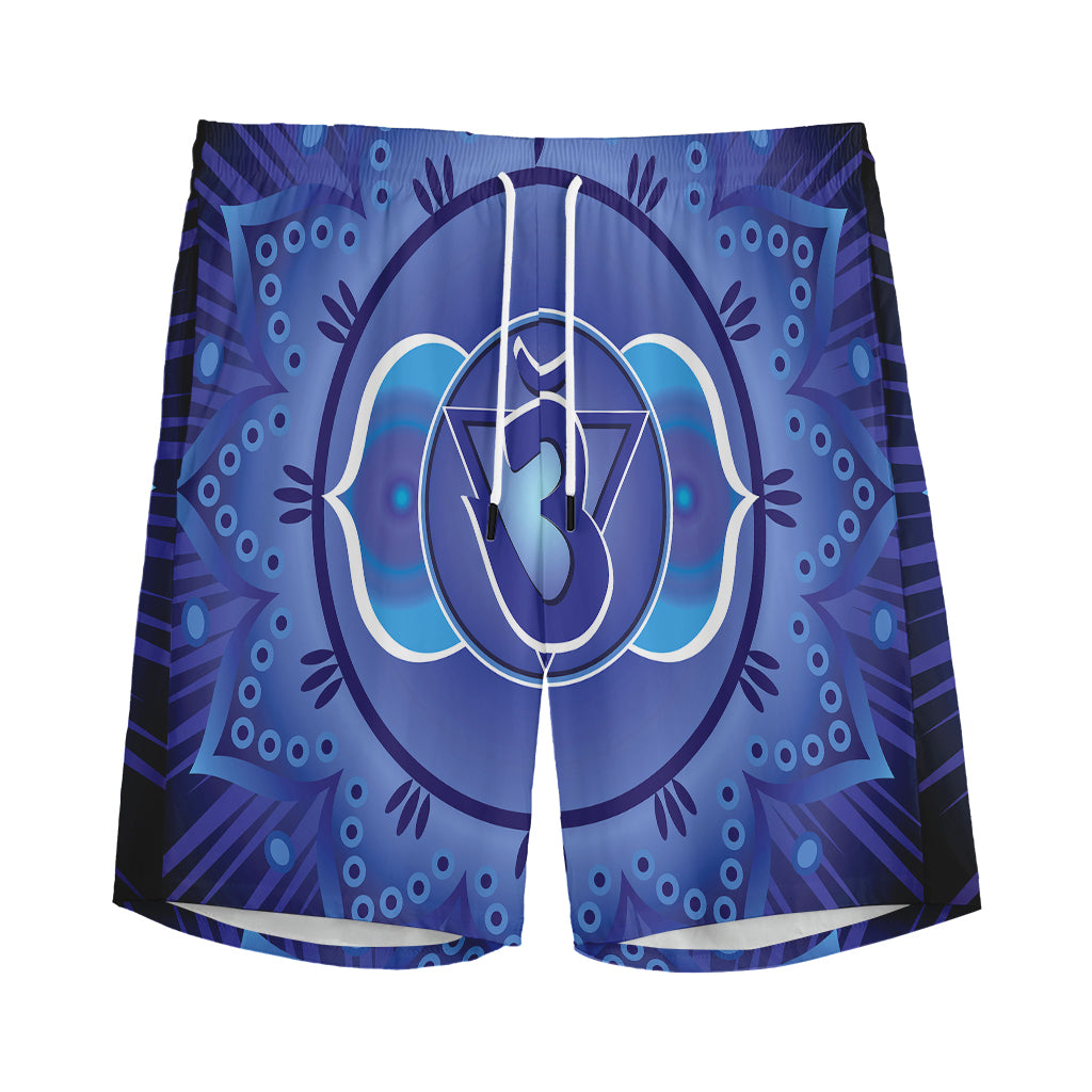Ajna Chakra Mandala Print Men's Sports Shorts
