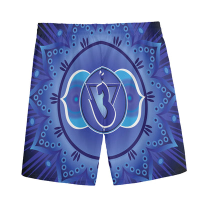 Ajna Chakra Mandala Print Men's Sports Shorts