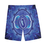 Ajna Chakra Mandala Print Men's Sports Shorts