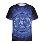Ajna Chakra Mandala Print Men's Sports T-Shirt