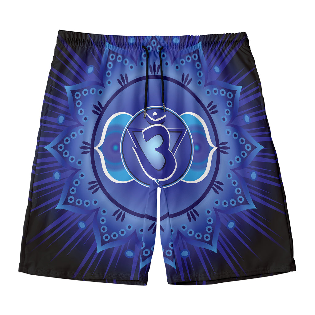 Ajna Chakra Mandala Print Men's Swim Trunks