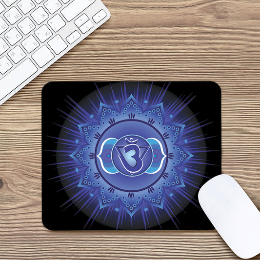 Ajna Chakra Mandala Print Mouse Pad