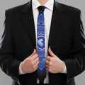 Ajna Chakra Mandala Print Necktie