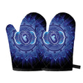 Ajna Chakra Mandala Print Oven Mitts