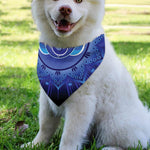 Ajna Chakra Mandala Print Over The Collar Dog Bandana