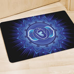 Ajna Chakra Mandala Print Polyester Doormat
