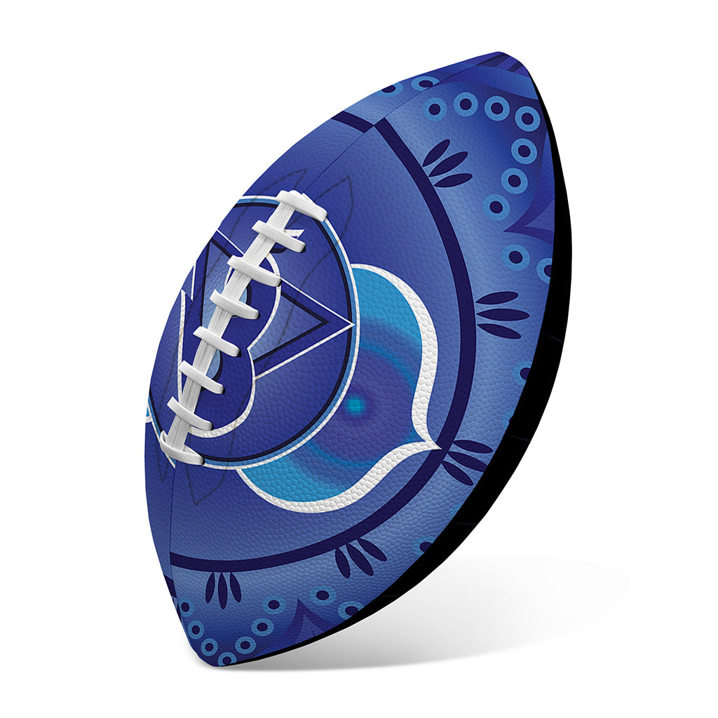 Ajna Chakra Mandala Print Rugby Ball
