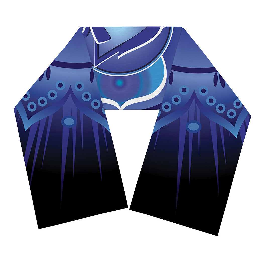 Ajna Chakra Mandala Print Scarf