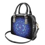 Ajna Chakra Mandala Print Shoulder Handbag