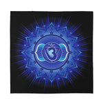 Ajna Chakra Mandala Print Silk Bandana