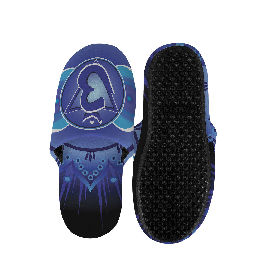 Ajna Chakra Mandala Print Slippers