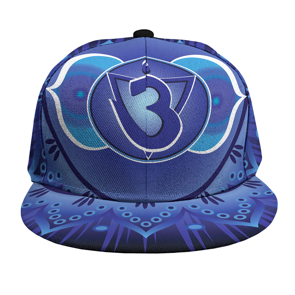 Ajna Chakra Mandala Print Snapback Cap