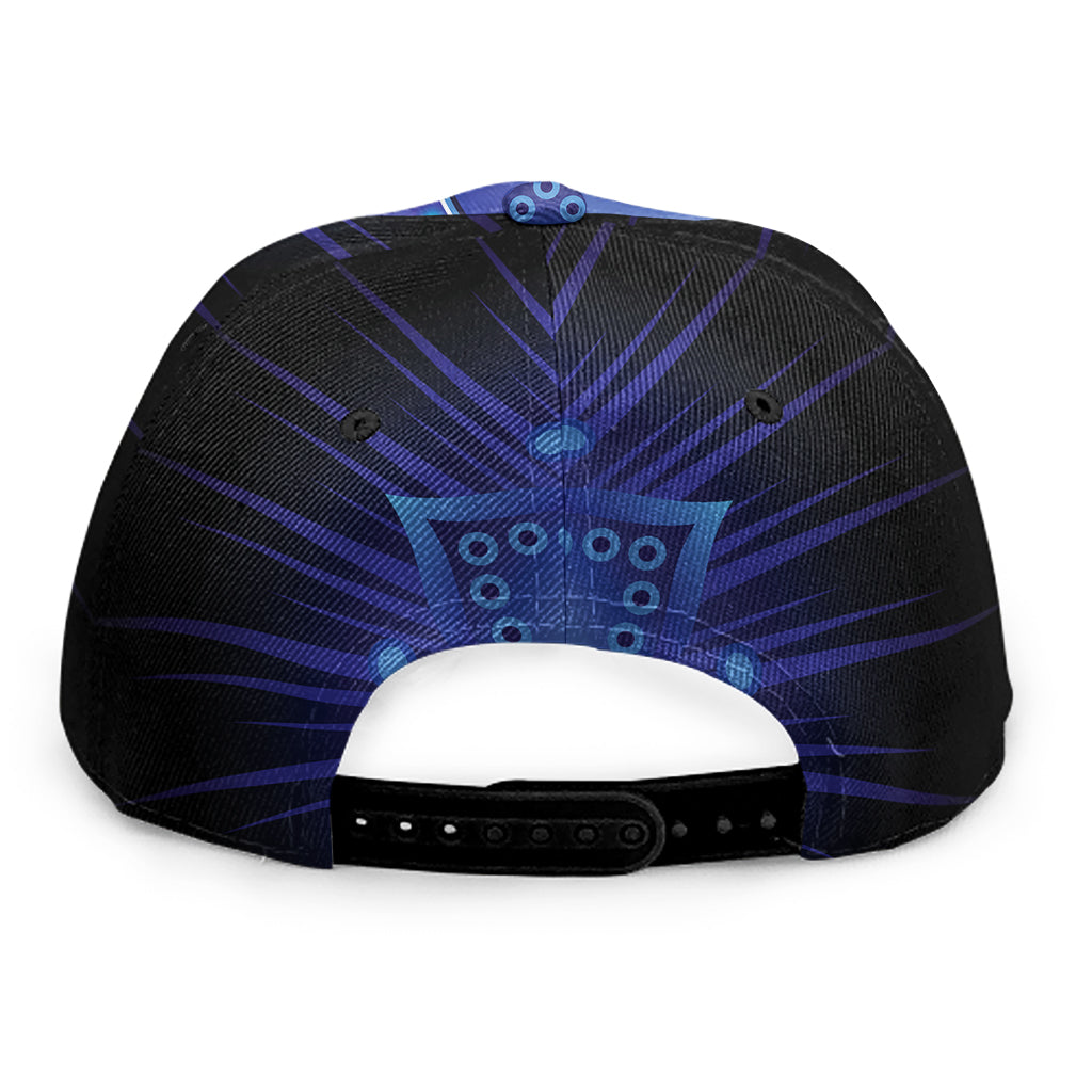 Ajna Chakra Mandala Print Snapback Cap