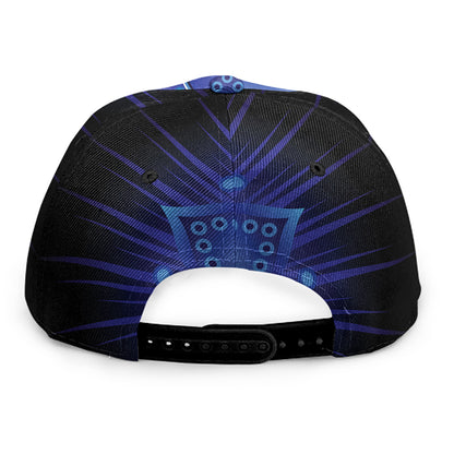 Ajna Chakra Mandala Print Snapback Cap