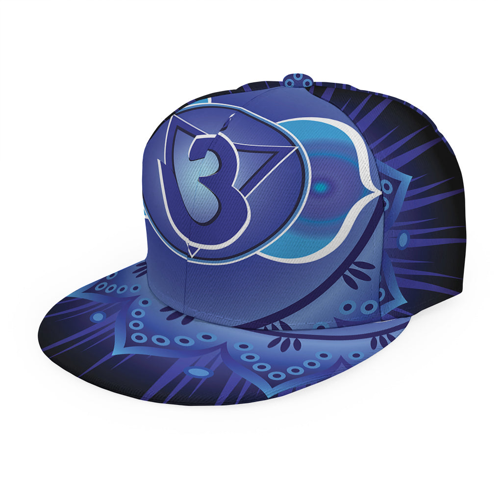 Ajna Chakra Mandala Print Snapback Cap