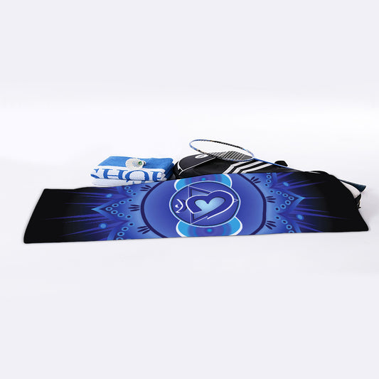 Ajna Chakra Mandala Print Sports Towel