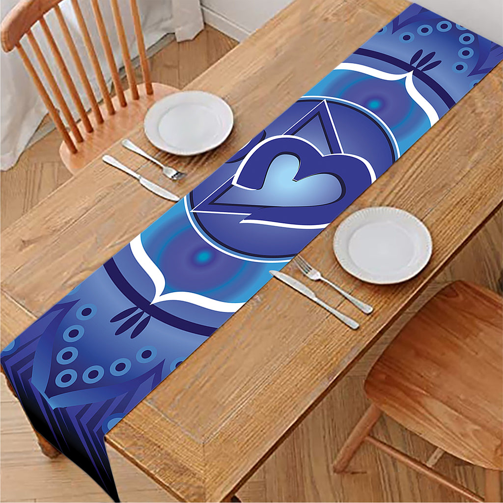 Ajna Chakra Mandala Print Table Runner