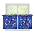 Ajna Chakra Mandala Print Tier Curtains