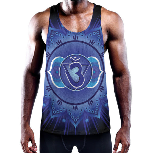 Ajna Chakra Mandala Print Training Tank Top