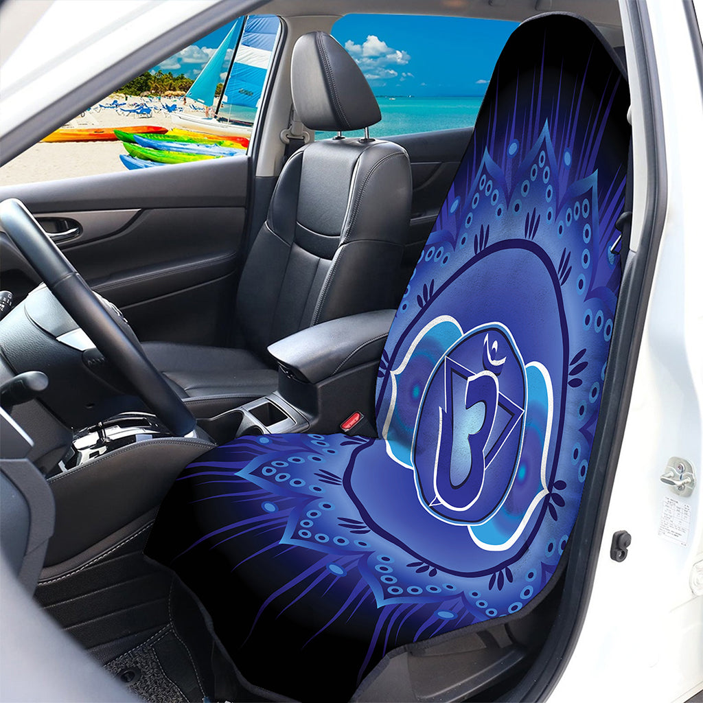 Ajna Chakra Mandala Print Waterproof Car Seat Cover