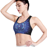 Ajna Chakra Mandala Print Women's Sports Bra