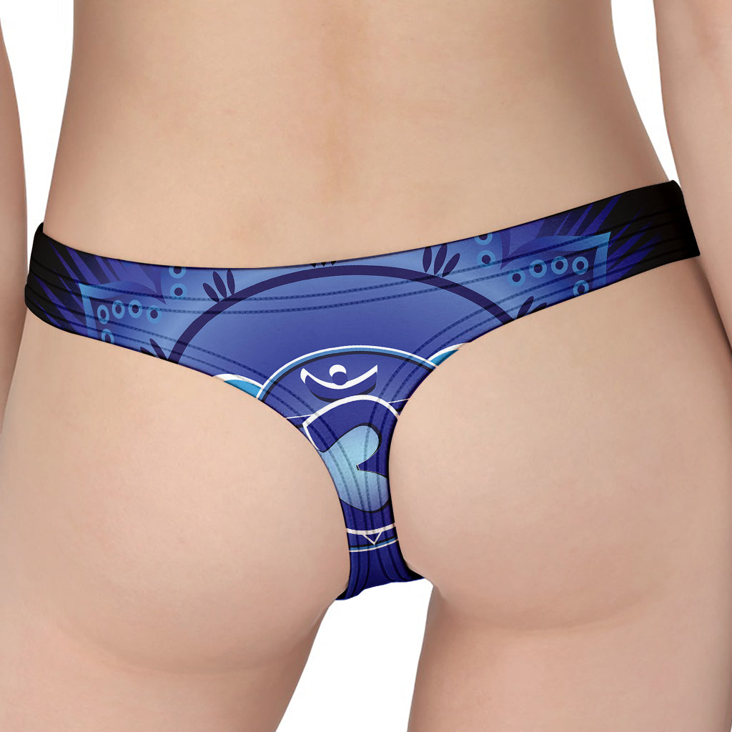 Ajna Chakra Mandala Print Women's Thong