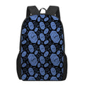 Ajna Chakra Pattern Print 17 Inch Backpack