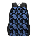 Ajna Chakra Pattern Print 17 Inch Backpack