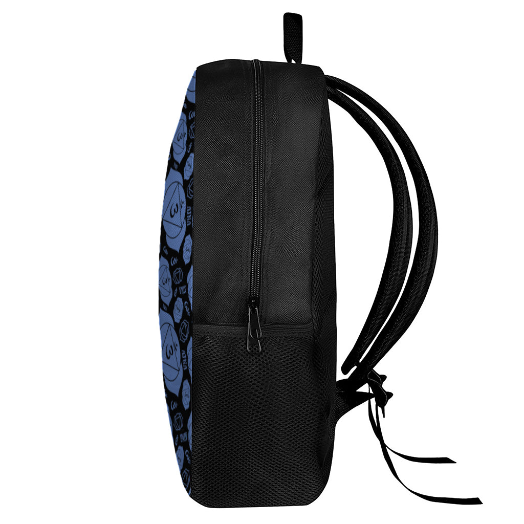 Ajna Chakra Pattern Print 17 Inch Backpack
