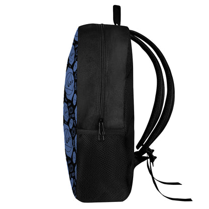 Ajna Chakra Pattern Print 17 Inch Backpack