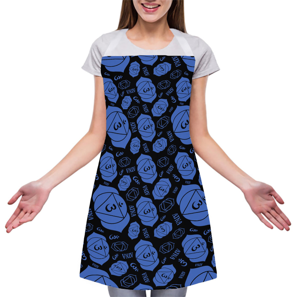 Ajna Chakra Pattern Print Adjustable Apron
