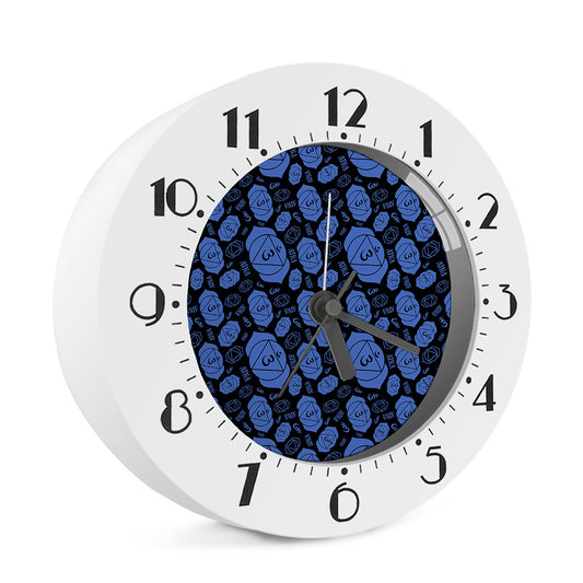 Ajna Chakra Pattern Print Alarm Clock