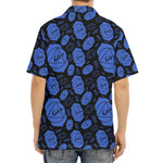 Ajna Chakra Pattern Print Aloha Shirt