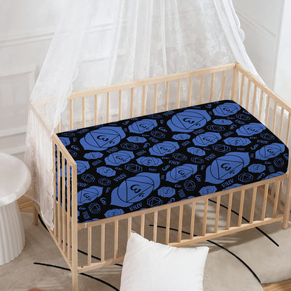 Ajna Chakra Pattern Print Baby Crib Sheet