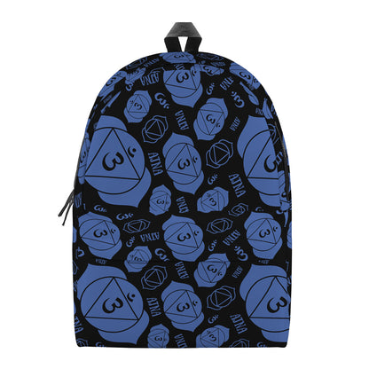 Ajna Chakra Pattern Print Backpack