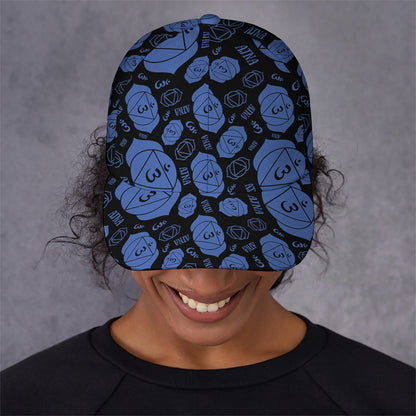 Ajna Chakra Pattern Print Baseball Cap