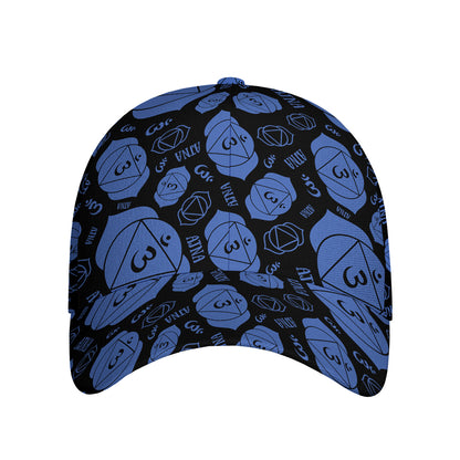 Ajna Chakra Pattern Print Baseball Cap