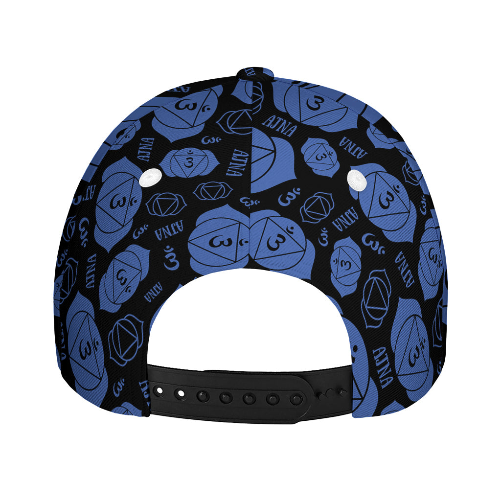 Ajna Chakra Pattern Print Baseball Cap
