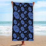 Ajna Chakra Pattern Print Beach Towel