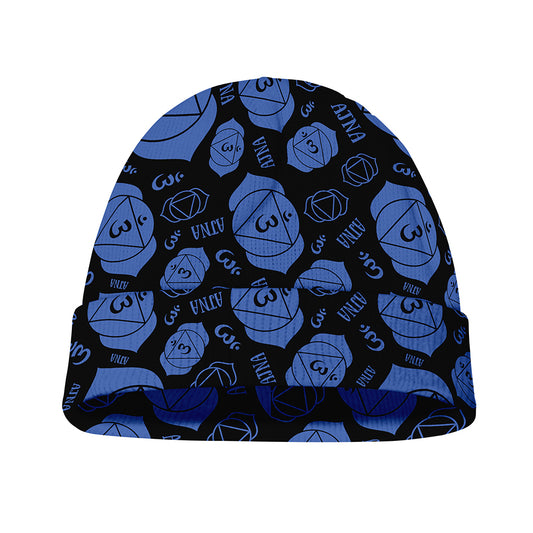 Ajna Chakra Pattern Print Beanie